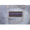 Proud Wife Blue Line Police Patch shown on jeans