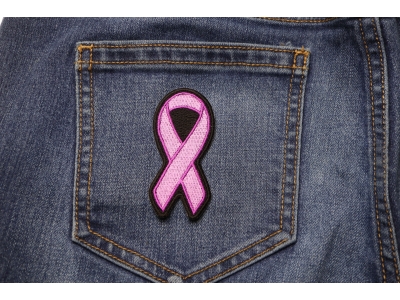 Purple Ribbon Patch For Breast Cancer Survivors | Embroidered Patches