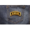 Ranger Rocker Patch | US Army Military Veteran Patches Ranger Rocker Patch shown on jeans
