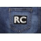 RC Patch White RC Patch shown on jeans