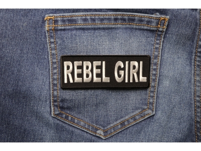 Rebel Girl Patch | Embroidered Patches