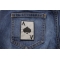Reflective Ace Of Spades Patch | US Military Veteran Patches Reflective Ace Of Spades Patch shown on jeans