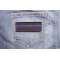 RETIRED Subtle Police Officer Patch | Embroidered Patches RETIRED Subtle Police Officer Patch shown on jeans