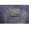 Road Captain Patch 3.5 Inch Reflective | Embroidered Patches Road Captain Patch shown on jeans