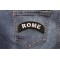 Rome City Patch Rome City Patch shown on jeans