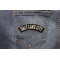 Salt Lake City Patch shown on jeans