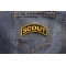 Scout Patch | US Marine Corps Military Veteran Patches Scout Patch shown on jeans