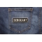 Sergeant Patch | Embroidered Patches Sergeant Patch shown on jeans