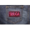 Shuga Patch shown on jeans
