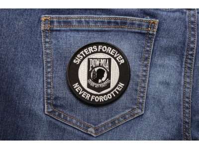 Sisters Forever POW MIA Patch | US Military Veteran Patches