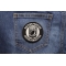 Sisters Forever POW MIA Patch | US Military Veteran Patches Sisters Forever POW MIA Patch - Embroidered - Sew or Iron on to Jackets shown on jeans