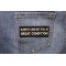 Slightly Used But Still in Great Condition Patch Slightly Used But Still in Great Condition Funny Iron on Patch shown on jeans