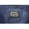 Sorry Im Allergic To Bullshit Patch | Embroidered Patches Sorry Im Allergic To Bullshit Patch shown on jeans