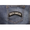 South Carolina Patch South Carolina Patch Iron on State Rocker shown on jeans