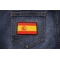 Spanish Flag Patch Spanish Flag Patch shown on jeans