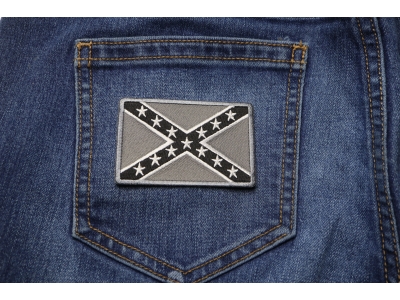 Subdued Confederate Flag Patch | Embroidered Patches