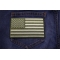 Subdued Green American Flag Patch Subdued Green American Flag Patch shown on jeans