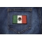 Subdued Mexico Flag Patch Subdued Mexico Flag Patch shown on jeans