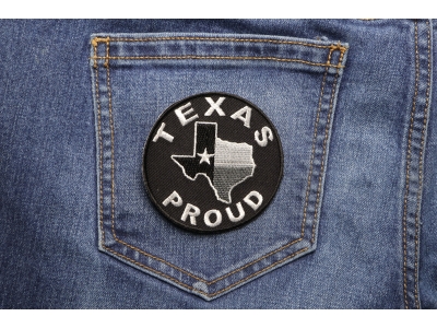 Texas Proud Patch | Embroidered Biker Patches