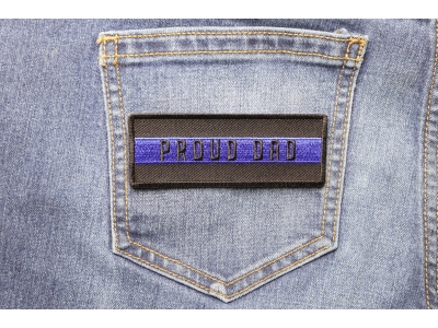 Thin Blue Line Proud Dad Patch