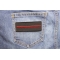 Thin Red Line Patch For Firefighters | Embroidered Patches Thin Red Line Patch For Firefighters shown on jeans