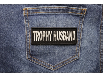 Trophy Husband Patch | Embroidered Patches