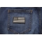 US Flag Patch Black And White 2.5 Inch US Flag Patch Black and White 2.5 Inch shown on jeans