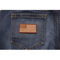US Flag Patch Earth Terrain 2.5 Inch