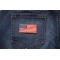 US Flag Patch Silver Border 2.5 Inch US Flag Patch Silver Border 2.5 Inch shown on jeans
