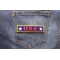 USA Dark Blue Patch shown on jeans