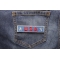 USA Light Blue Patch shown on jeans