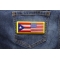 USA Puerto Rico Patch | Embroidered Patches USA Puerto Rico Patch shown on jeans