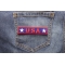 USA Red White Blue Patch shown on jeans