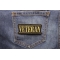 Veteran Patch Old Stamper Green | US Military Veteran Patches Veteran Patch shown on jeans