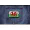 Wales Flag Patch Wales Flag Patch shown on jeans