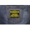 Warning Frequent Blond Moments Patch | Embroidered Patches Warning This Chick Has Frequent Blonde Moments Patch shown on jeans