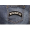 Washington Patch Washington Patch Iron on State Rocker shown on jeans