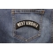 West Virginia Patch West Virginia Patch Iron on State Rocker shown on jeans