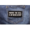 Where The Hell Is My Medication Patch | US Military Veteran Patches Where The Hell Is My Medication Funny Iron on Patch shown on jeans