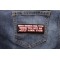 Who Needs Big Tits When You Got An Ass Like This Patch shown on jeans