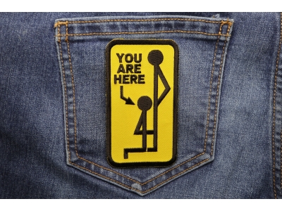 You Are Here Patch | Embroidered Patches