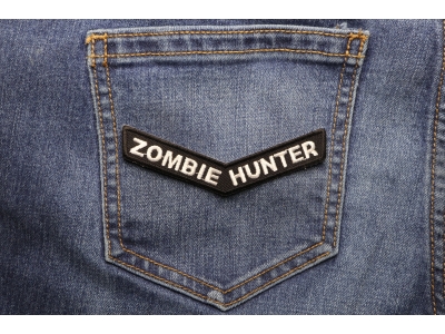 Zombie Hunter Stripe Patch | Embroidered Patches