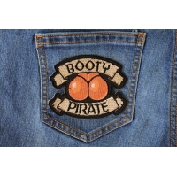 Booty Pirate Patch Booty Pirate Patch