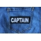 Captain Patch shown on jeans