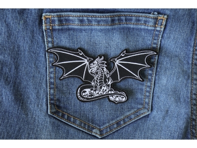Dragon with Skulls Patch