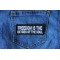 Freedom is the Oxygen of the Soul Patch Freedom is the Oxygen of the Soul Iron on Morale Patch shown on jeans