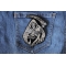 Reaper Skull Patch shown on jeans