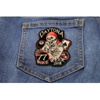 Daytona 2018 Bike Week Patch Daytona 2018 Bike Week Patch