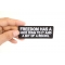 Freedom Has a Nice Right to It and a Bit of a Recoil Patch Freedom Has a Nice Ring To It and a Bit of a Recoil Patch, Funny Saying Patches shown on hand for size comparison