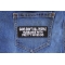 Gun's Don't Kill People Husbands with Pretty Wives Do Patch Gun's Don't Kill People Husbands with Pretty Wives Do Funny Iron on Patch shown on jeans